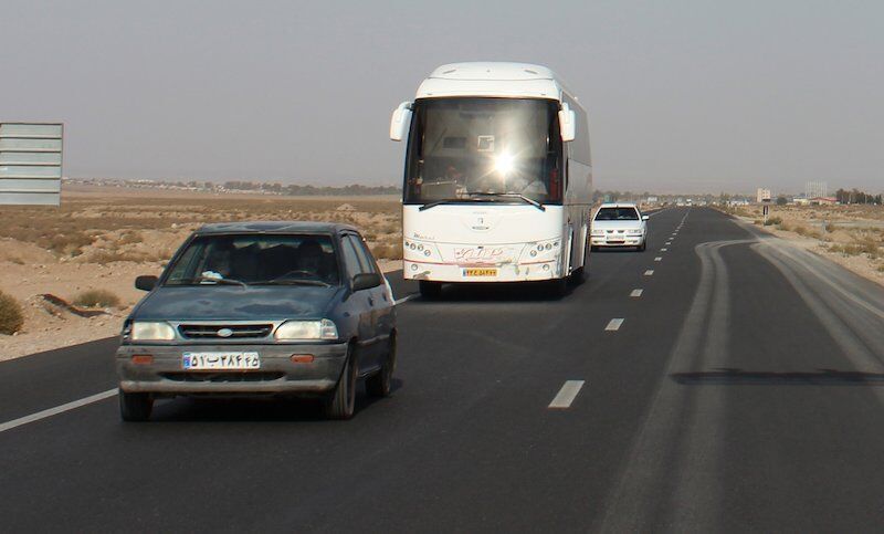 تردد خودروها