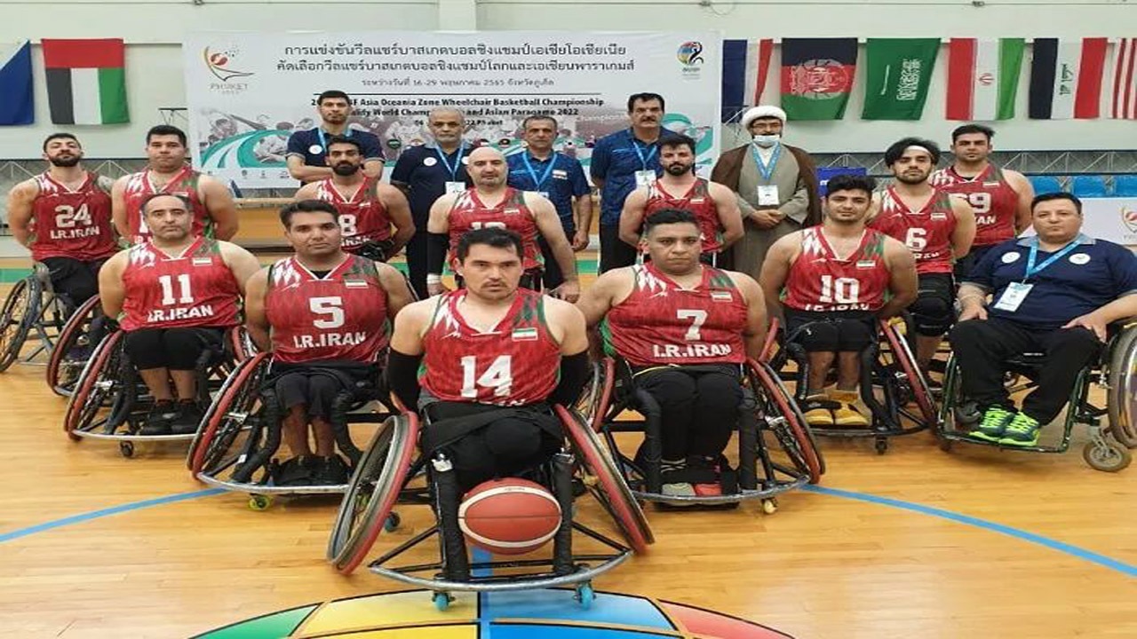 حضور ۳ بازیکن و سرمربی مازنی در تیم ملی بسکتبال با ویلچر