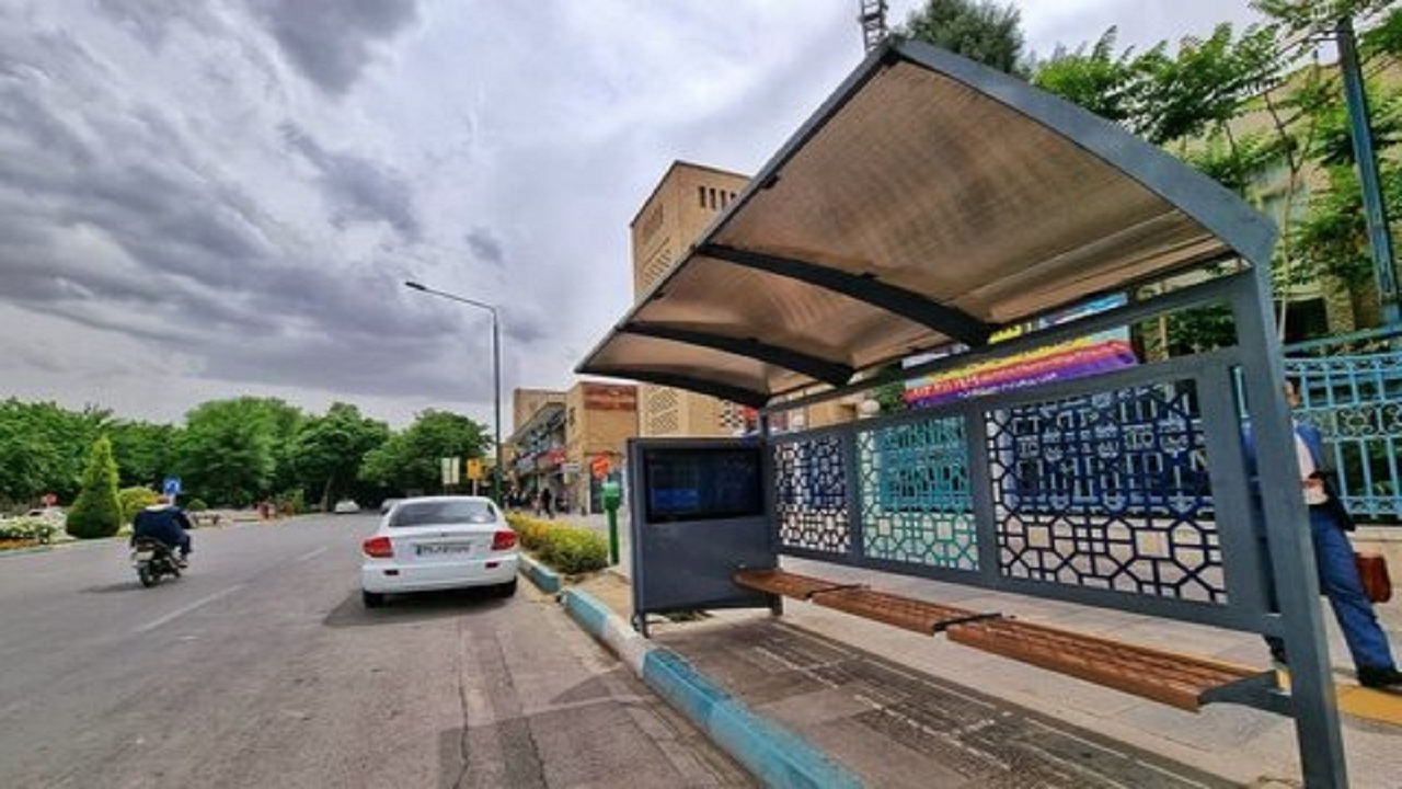 نصب ۵۰ تابلوی نمایشگر زمان‌بندی در ایستگاه‌های اتوبوس اصفهان