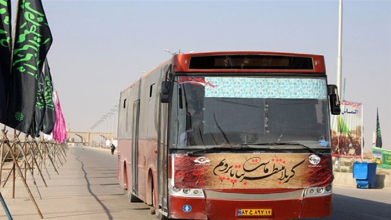 ۷۵ هزار زائر مشهد با ناوگان عمومی راهی عراق شدند