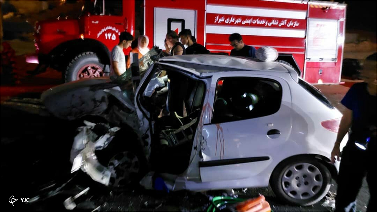حادثه بامدادی کمربندی جوادیه با یک کشته و سه مصدوم