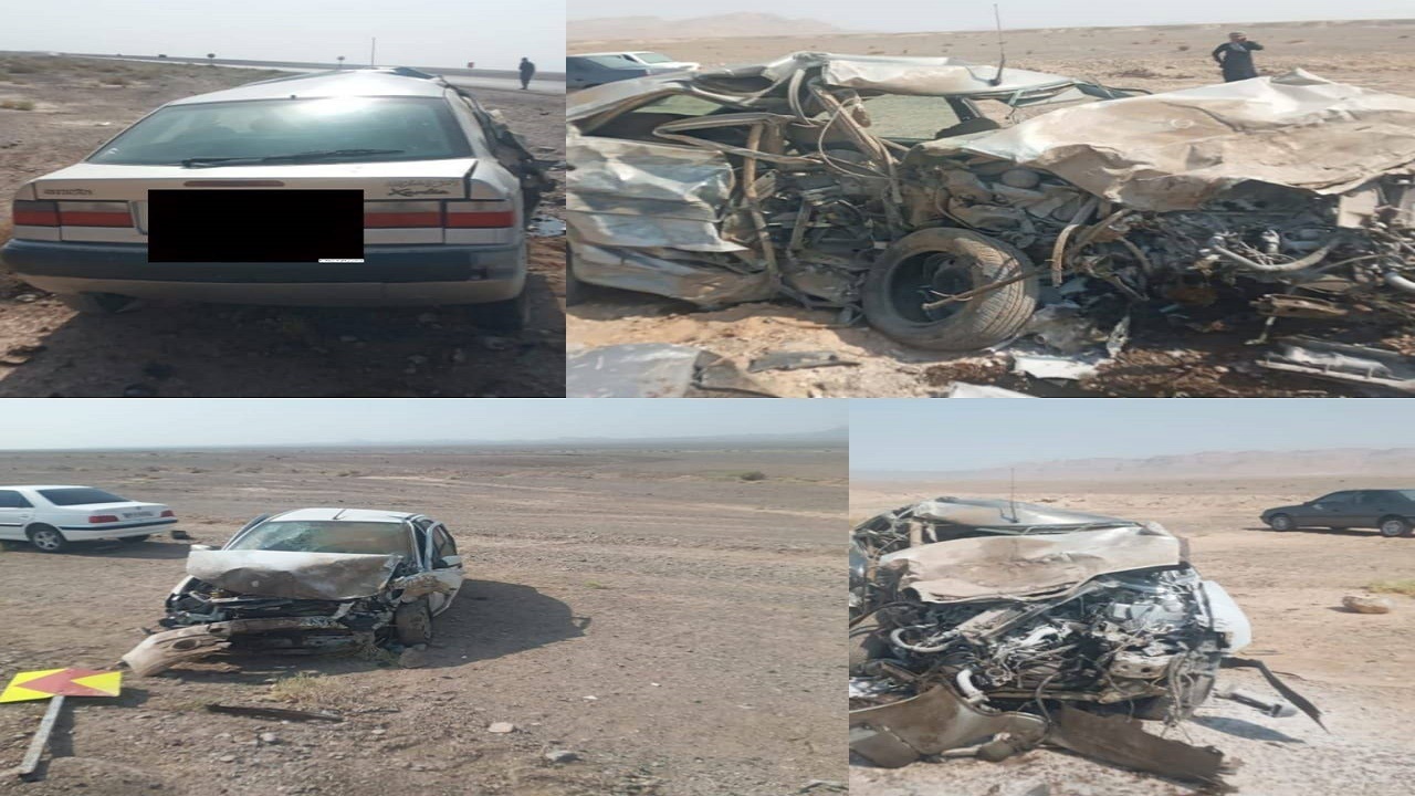 انحراف  به چپ سواری زانتیا جان سه نفر را گرفت
