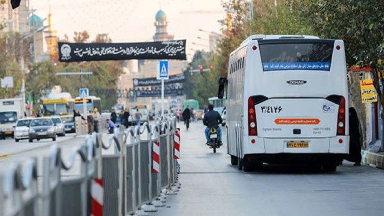 ارائه خدمات رایگان اتوبوسرانی به عزاداران راهپیمایی دلدادگان حسینی