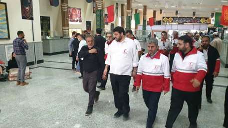 بررسی روند امدادرسانی‌ها در مرز چذابه در سفر دکتر کولیوند به خوزستان