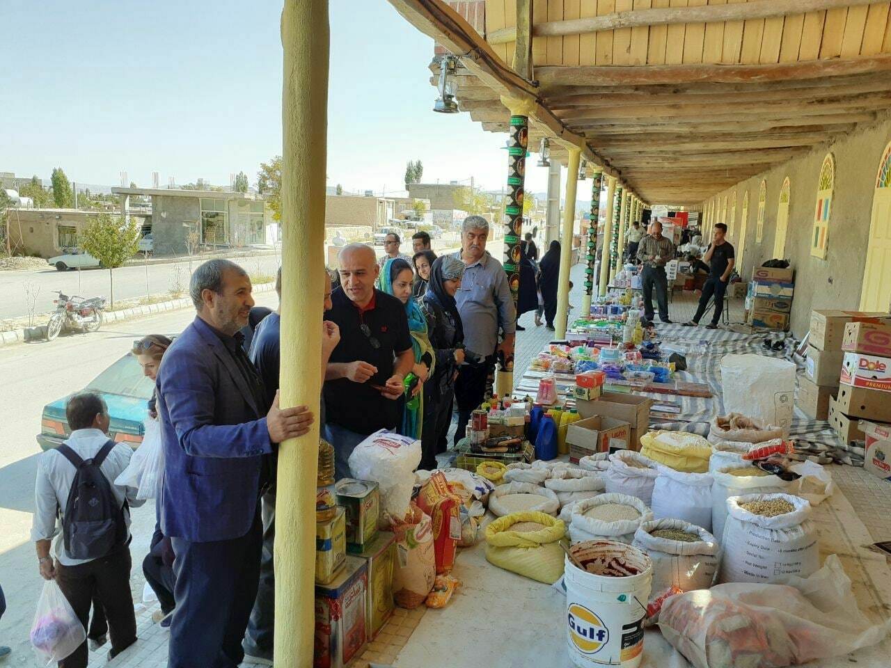 بازارچه نردین نمایی از بازارچه سنتی دهستان نردین + تصاویر