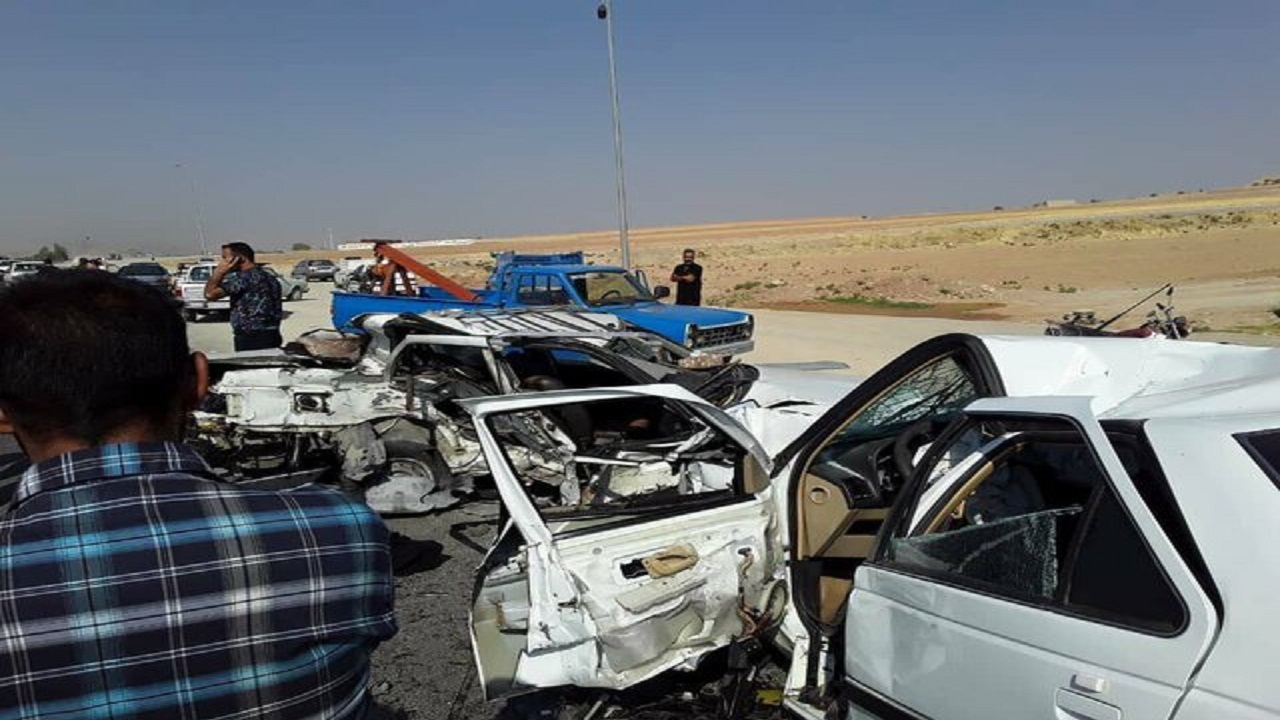 سانحه رانندگی در نهاوند با یک کشته و پنج زخمی