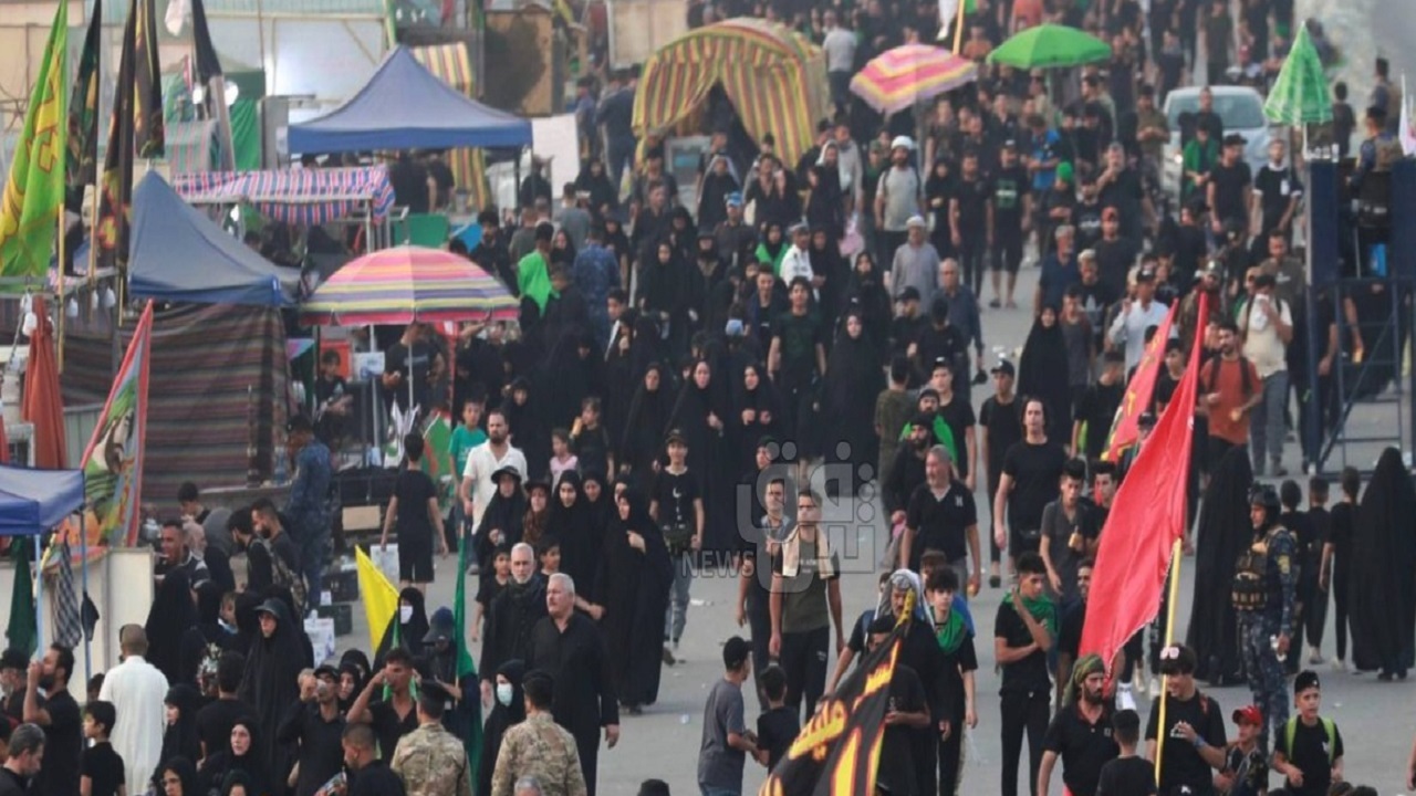جان باختن یک زائر ایرانی در تصادف جاده کوت - بغداد