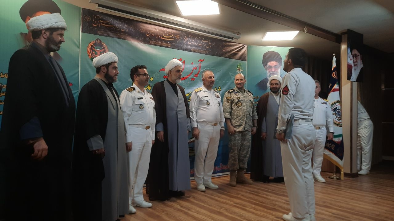 اختتامیه جشنواره سراسری سرود نیروی دریایی ارتش در منجیل