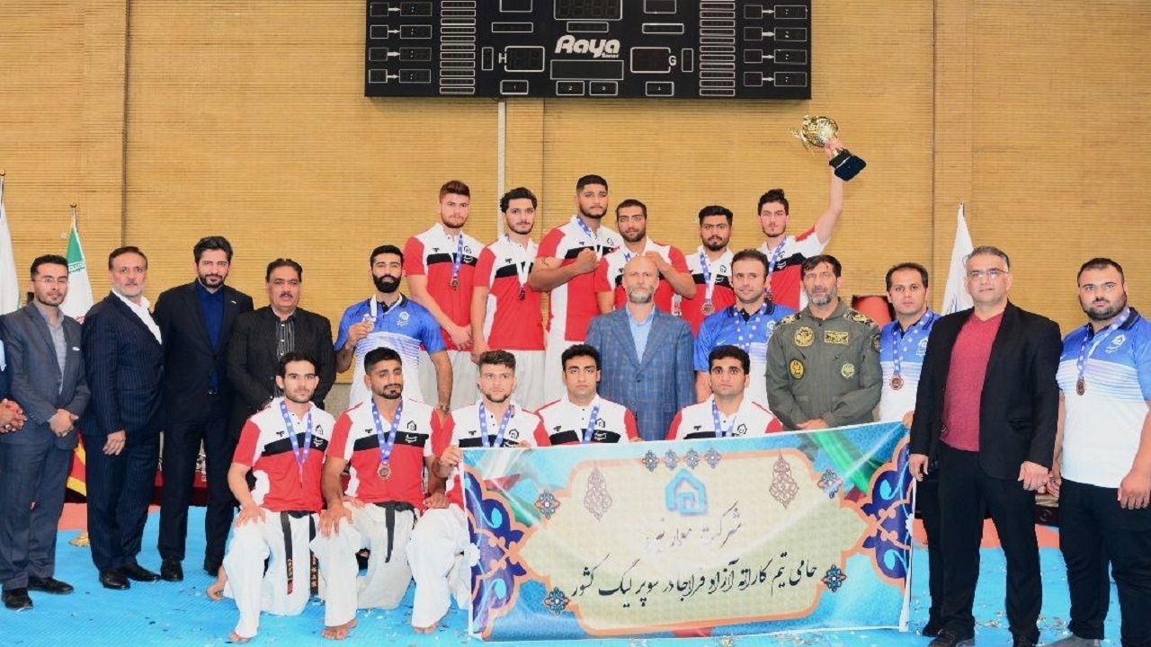 تیم پاس تنکابن بر سکوی سومی کاراته کشور