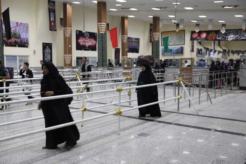 آمادگی برای خدمات رسانی به زائران بازگشته از کربلا