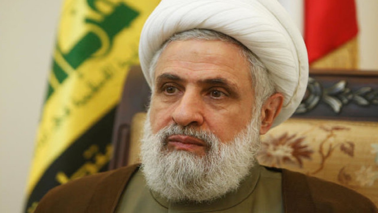 تاکید شیخ نعیم قاسم بر حفاظت از حق لبنانی‌ها در «کاریش»