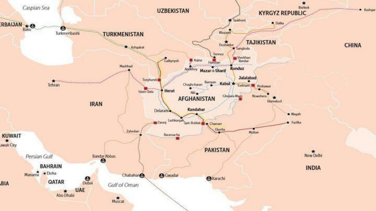 مبادلات تجاری میان آسیای مرکزی و جنوبی از مسیر افغانستان افزایش یافته‌است