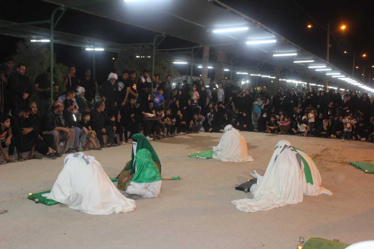 کاروان نذر برنامه‌های هنری از مرز شلمچه تا چذابه