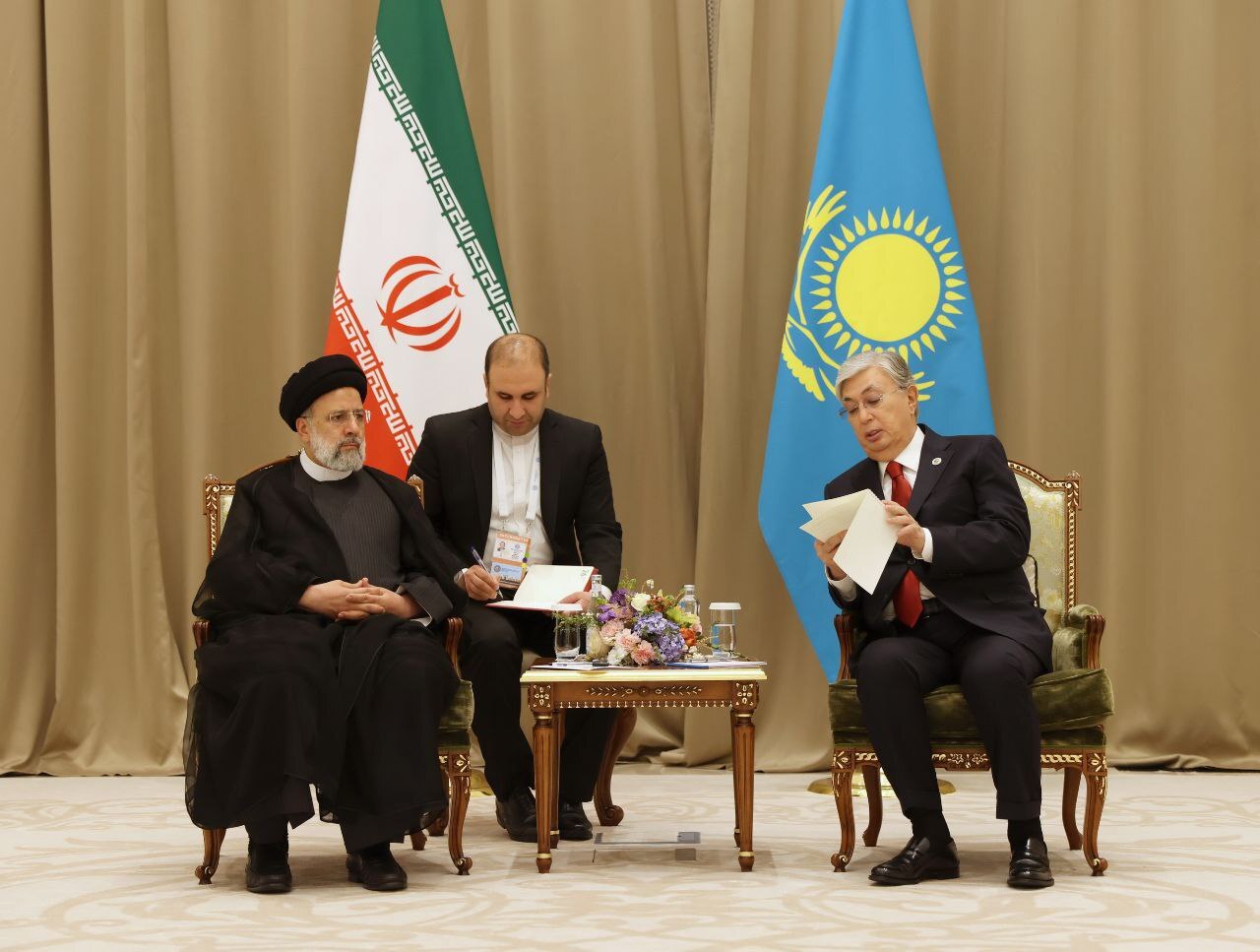 رئیس جمهور: مصمم به اجرای توافقات صورت گرفته میان ایران و قزاقستان هستیم