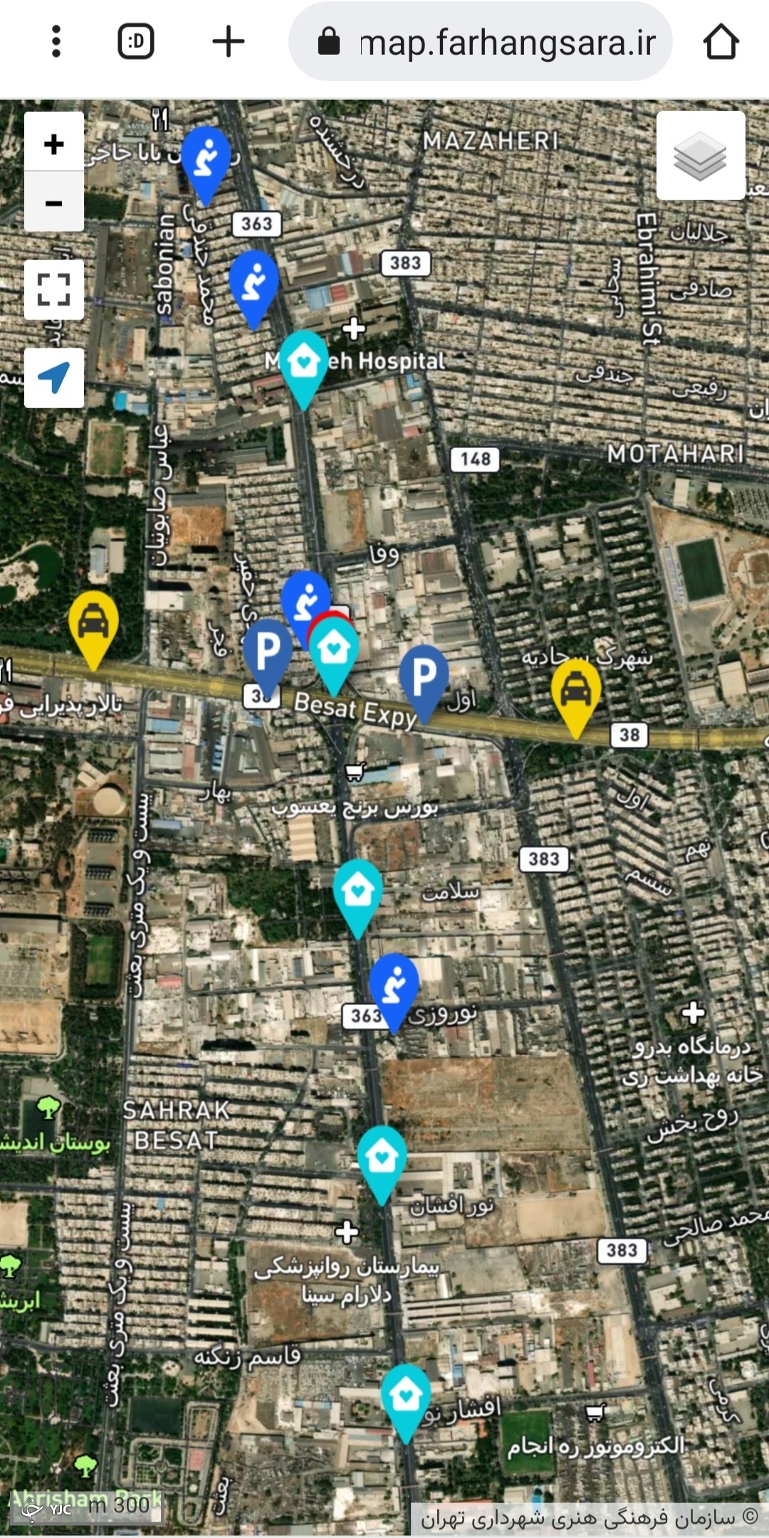 نقشه راهپیمایی اربعین در دسترس زائران قرار گرفت نقشه راهپیمایی اربعین در دسترس زائران قرار گرفت