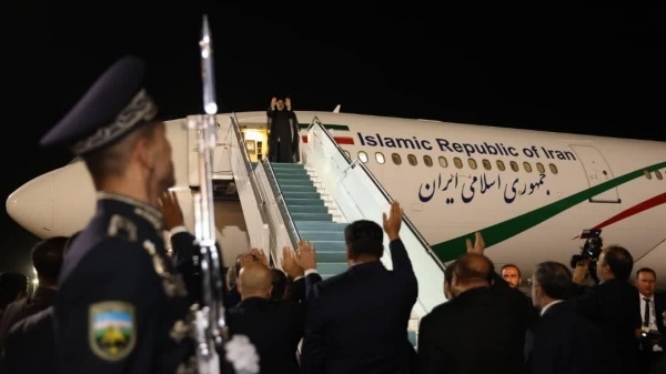 رئیس جمهور، سمرقند را به مقصد تهران ترک کرد