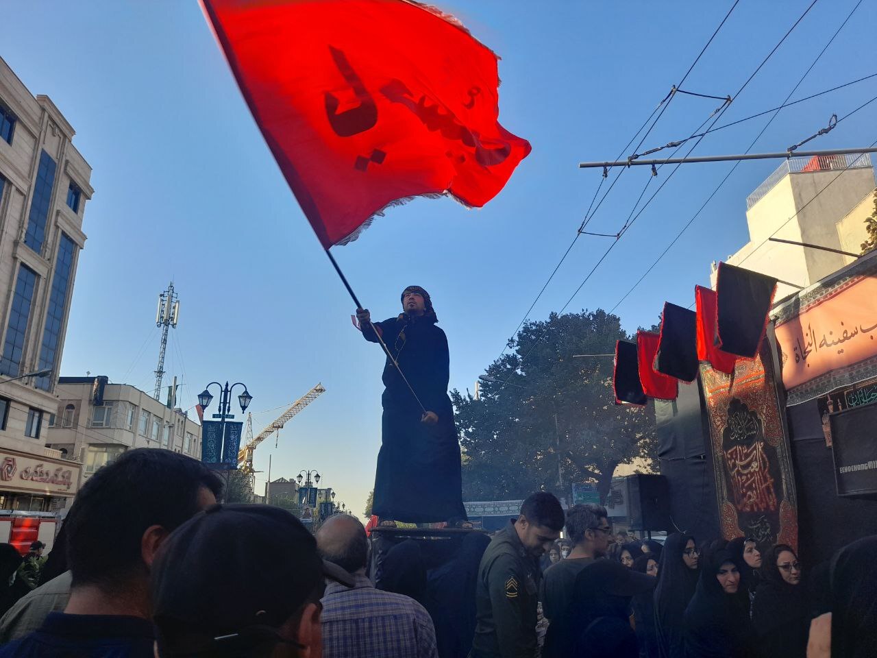 آغاز مراسم پیاده روی اربعین حسینی در تهران