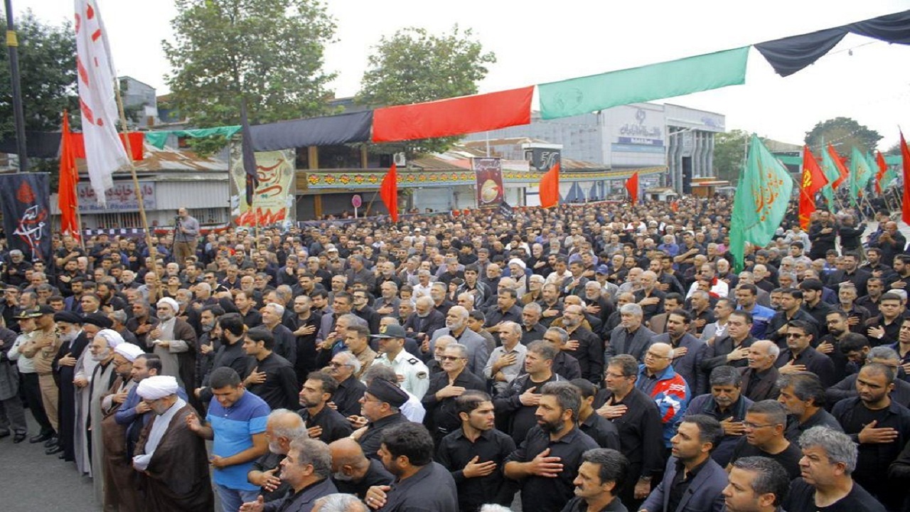 تجمع بزرگ اربعین در همدان