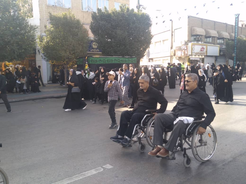 مراسم راهپیمایی اربعین حسینی در مشهد