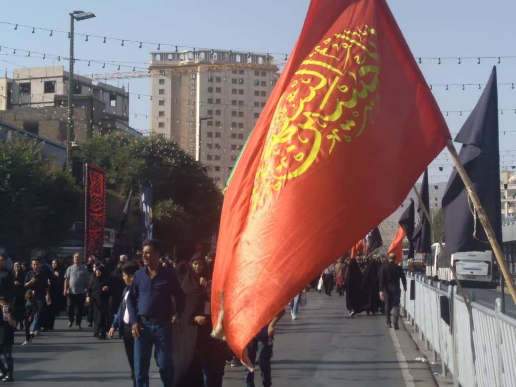 مراسم راهپیمایی اربعین حسینی در مشهد