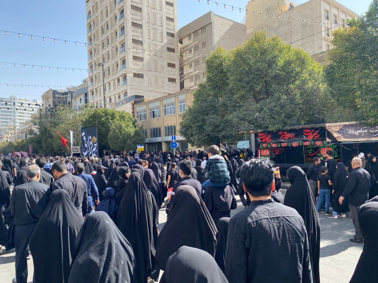 مراسم راهپیمایی اربعین حسینی در مشهد