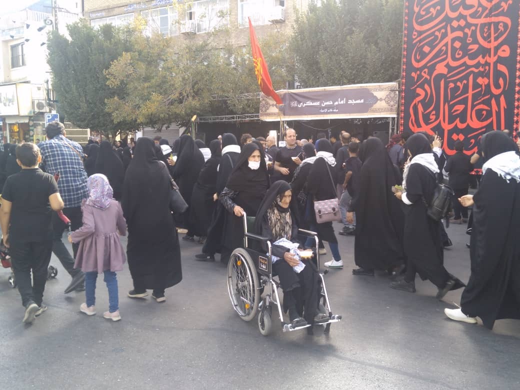 مراسم راهپیمایی اربعین حسینی در مشهد