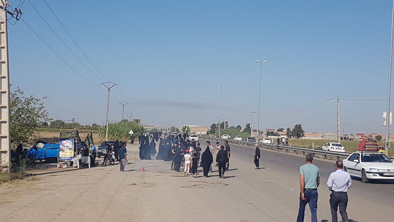 مراسم راهپیمایی اربعین حسینی در گلستان