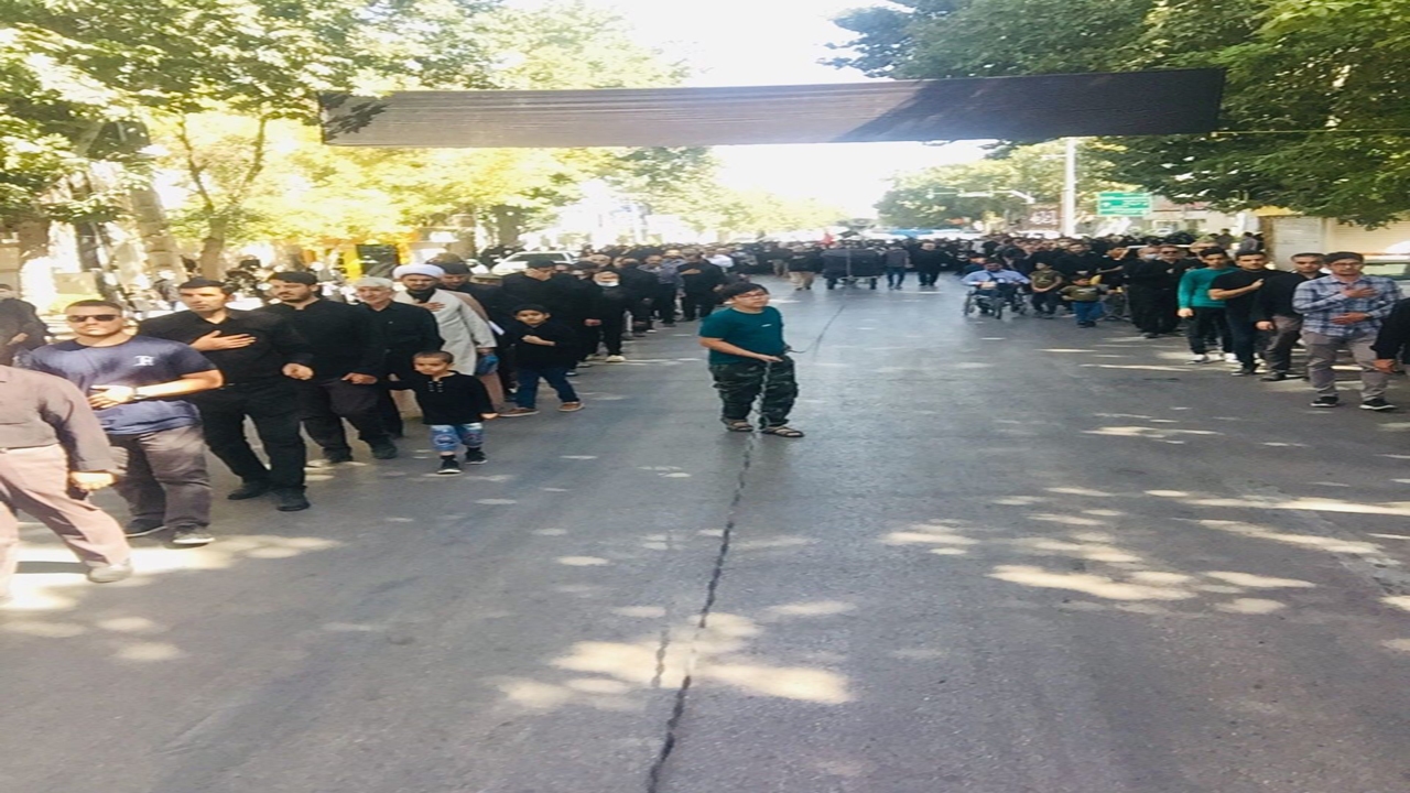 راهپیمایی اربعین حسینی در بجنورد