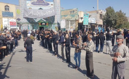 راهپیمایی اربعین حسینی در بجنورد