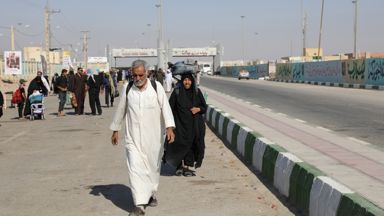 موج بازگشت زوار در مرز چذابه + فیلم و عکس