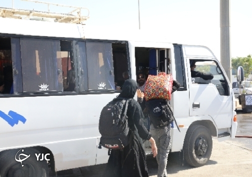 موج بازگشت زوار در مرز چذابه + فیلم و عکس