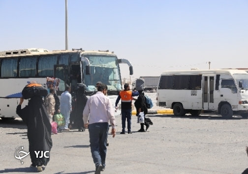 موج بازگشت زوار در مرز چذابه + فیلم و عکس