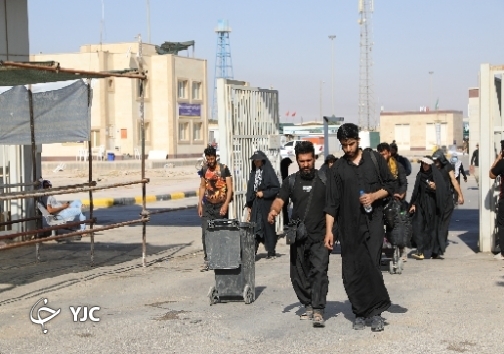 موج بازگشت زوار در مرز چذابه + فیلم و عکس