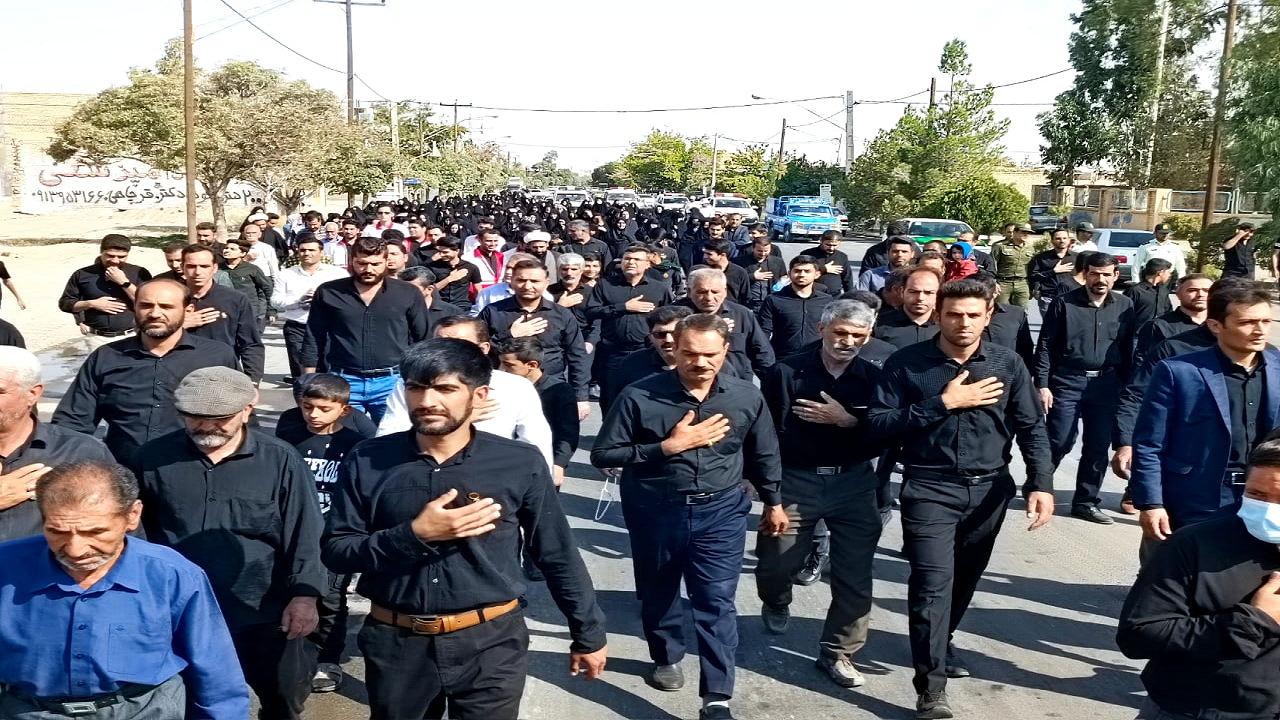 پیاده روی   اربعین حسینی در شهرستان خاتم