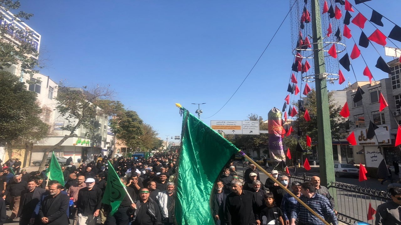 پیاده روی اربعین در استان قزوین