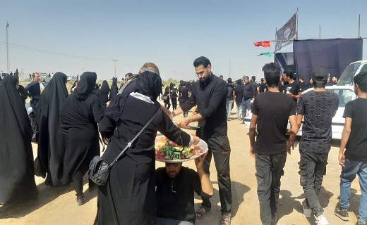 مراسم پیاده روی اربعین حسینی در کرمان