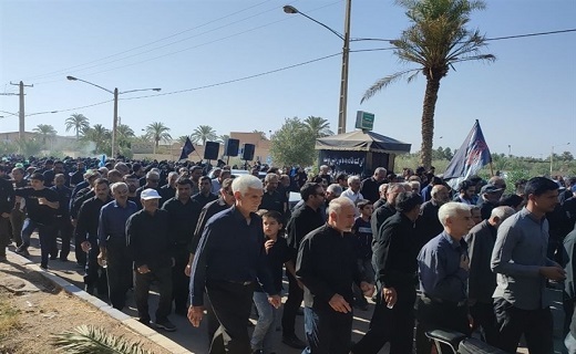 مراسم راهپیمایی اربعین حسینی در خراسان جنوبی