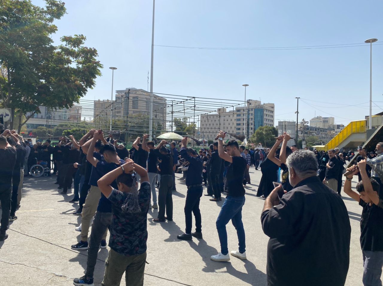 مراسم راهپیمایی اربعین حسینی در مشهد