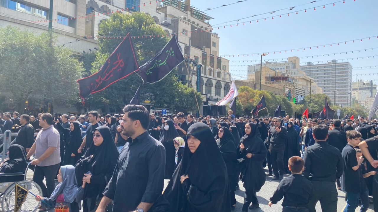 مراسم راهپیمایی اربعین حسینی در مشهد