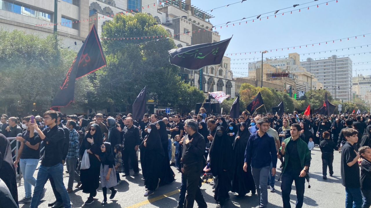 مراسم راهپیمایی اربعین حسینی در مشهد