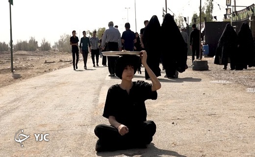 جلوه&zwnj;هایی از پیاده&zwnj;روی اربعین در بافق
