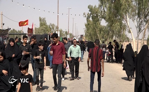 جلوه&zwnj;هایی از پیاده&zwnj;روی اربعین در بافق