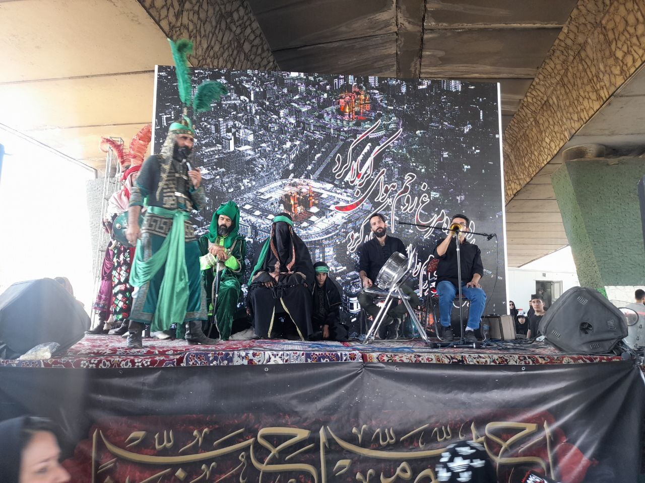 برگزاری مراسم پیاده روی اربعین حسینی در تهران