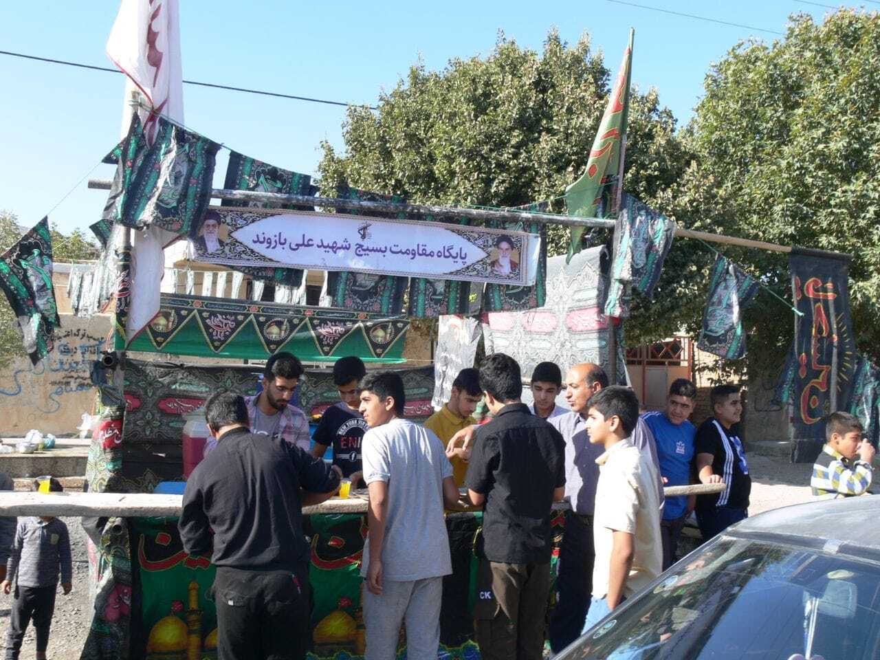 گوشه هایی از مراسم سوگواری اربعین حسینی + فیلم و تصاویر