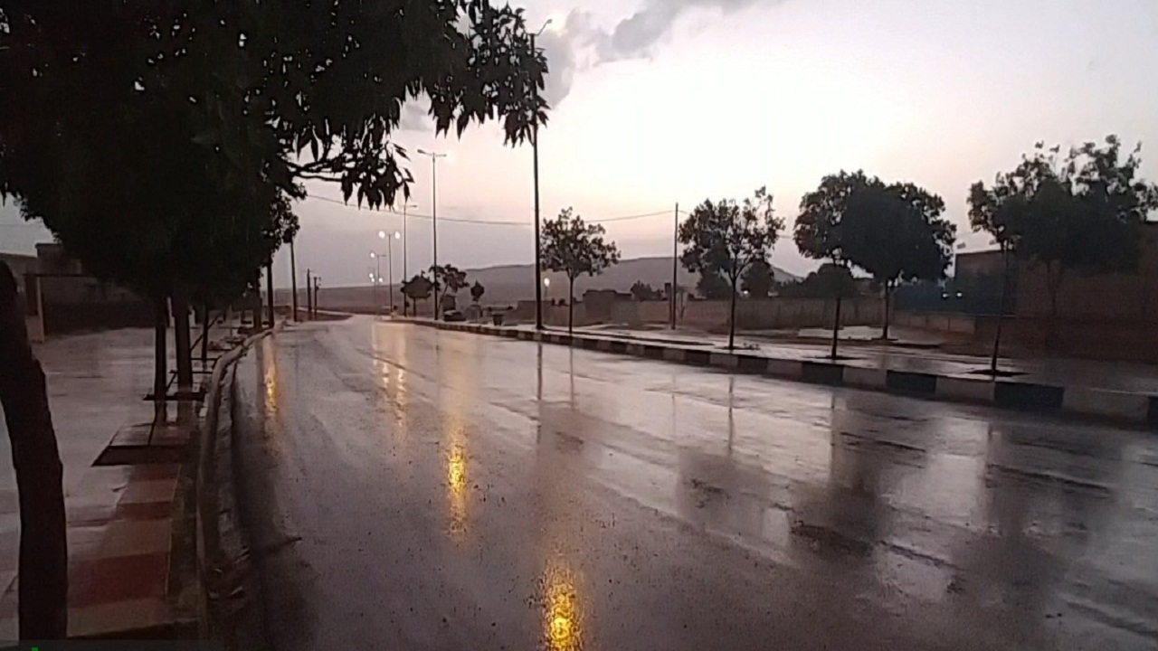 پیش‌بینی بارش پراکنده در همدان