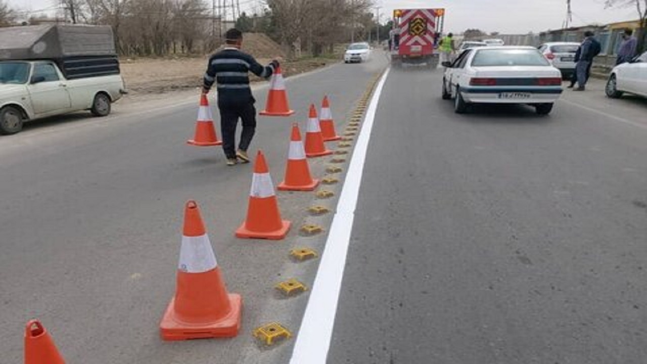 ۱۰ نقطه پرتصادف در راه‌های البرز ایمن‌سازی می‌شود