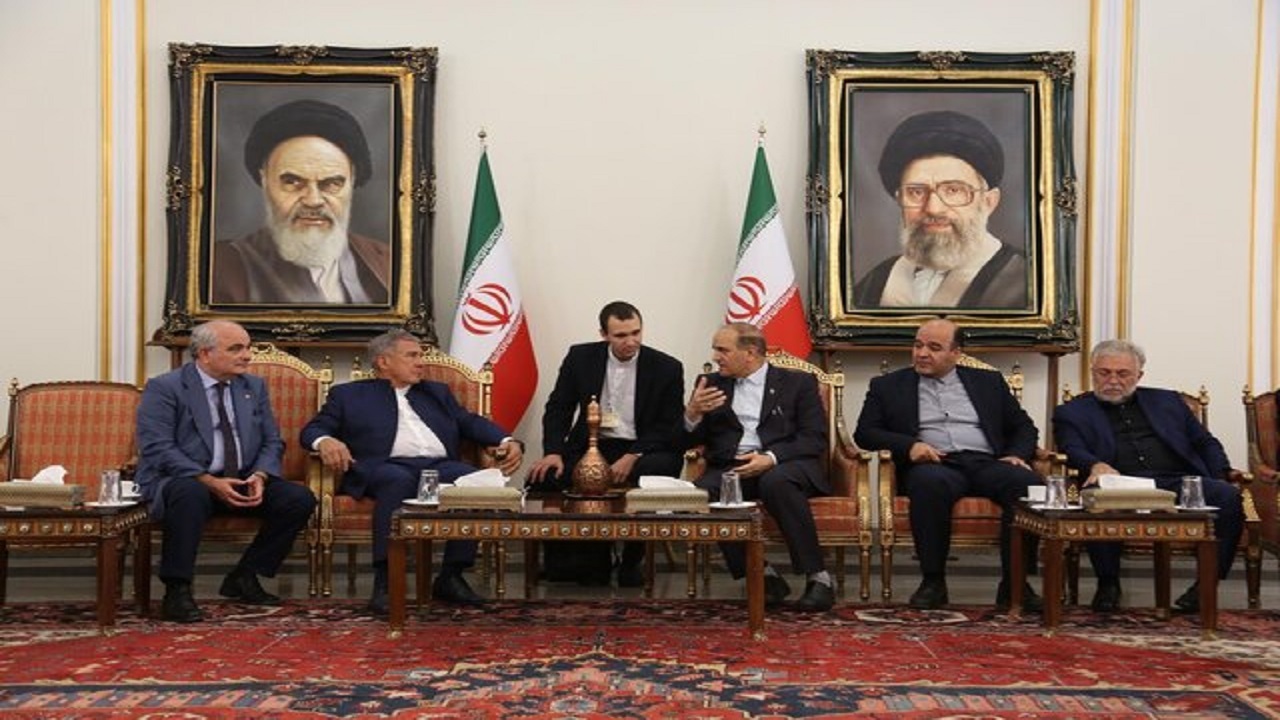 رئیس جمهور تاتارستان وارد تبریز شد