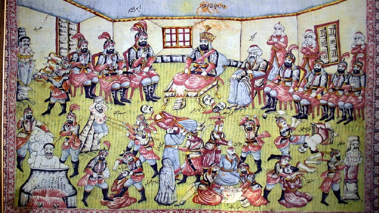 لعن و نفرین یک محله پشت این نقاشی بود