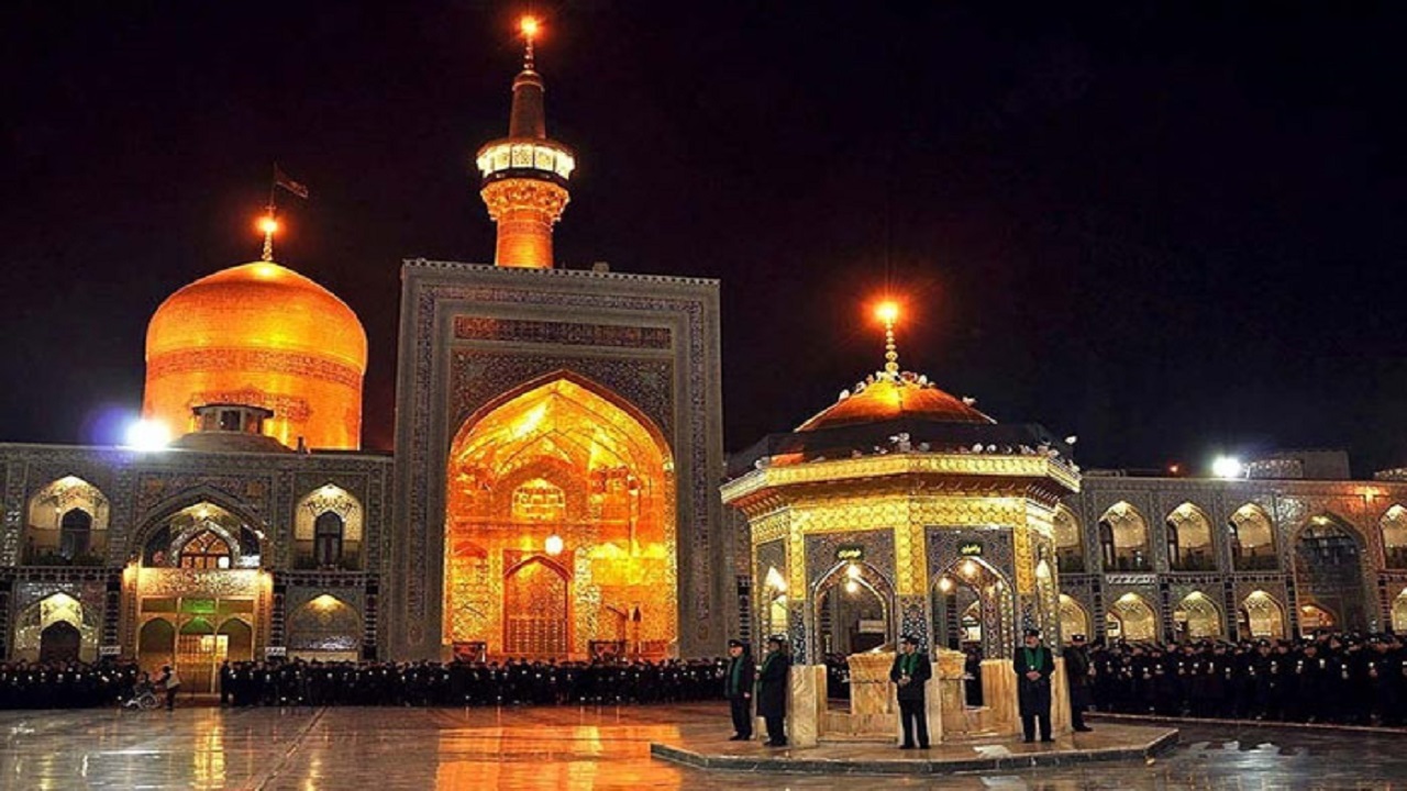 پذیرایی از کاروان های پیاده امام رضا(ع) در مسیر مشهد مقدس + فیلم