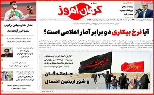 روزنامه کرمان امروز